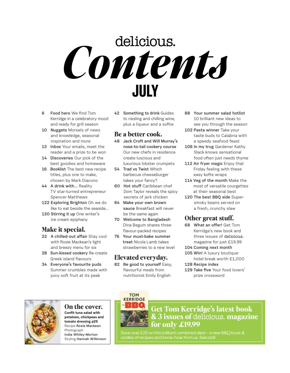 delicious. Magazine Preview Pages