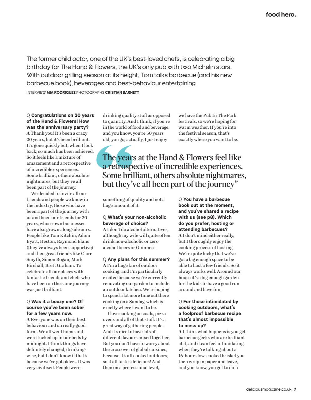 delicious. Magazine Preview Pages