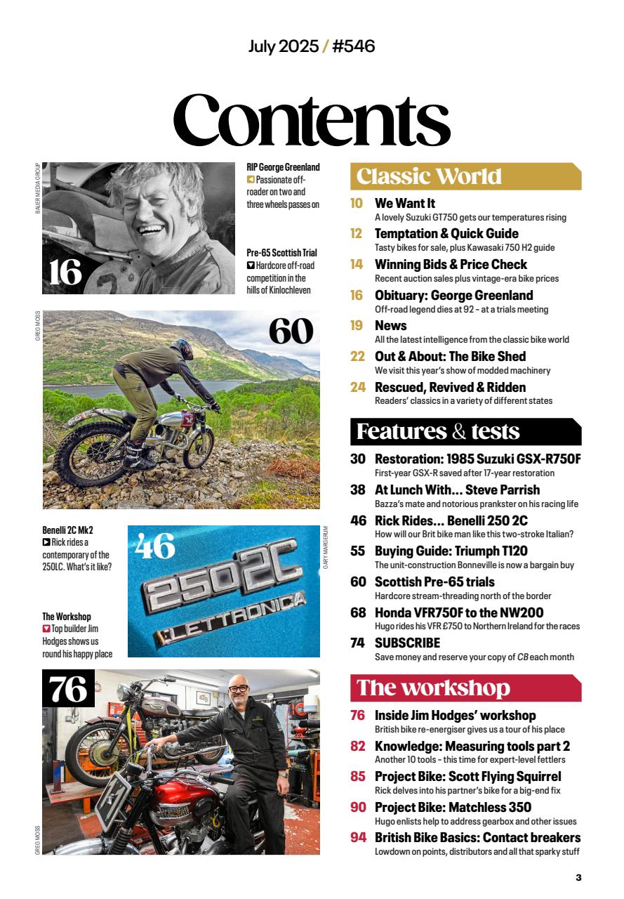 Classic Bike Preview Pages
