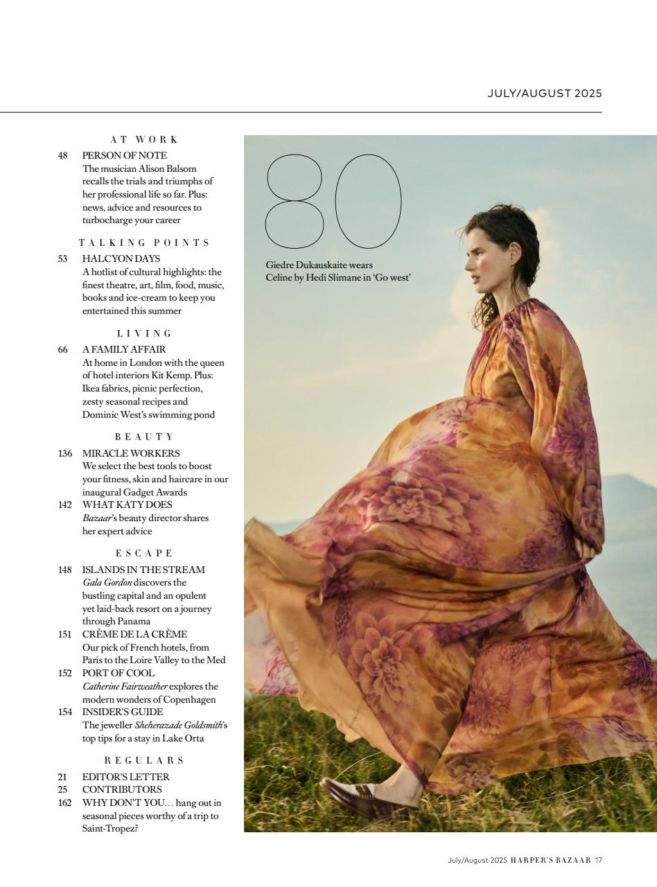 Harper's Bazaar Preview Pages