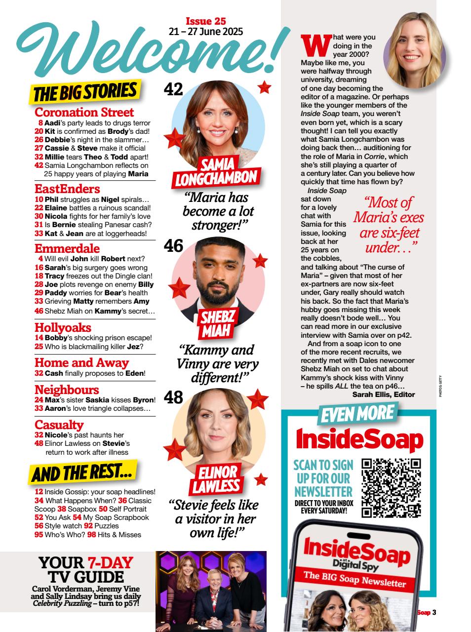 Inside Soap Preview Pages