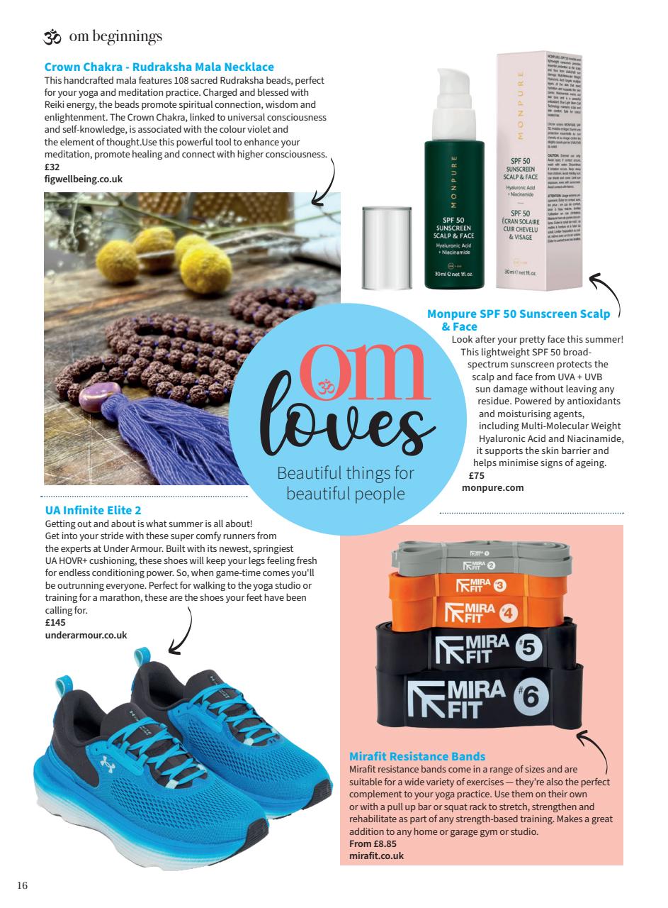 OM Yoga Magazine Preview Pages