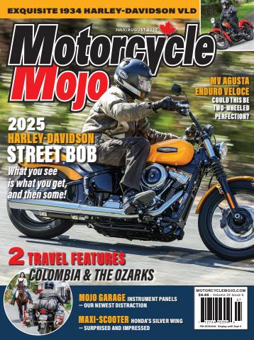 Motorcycle Mojo issue July/August 2025