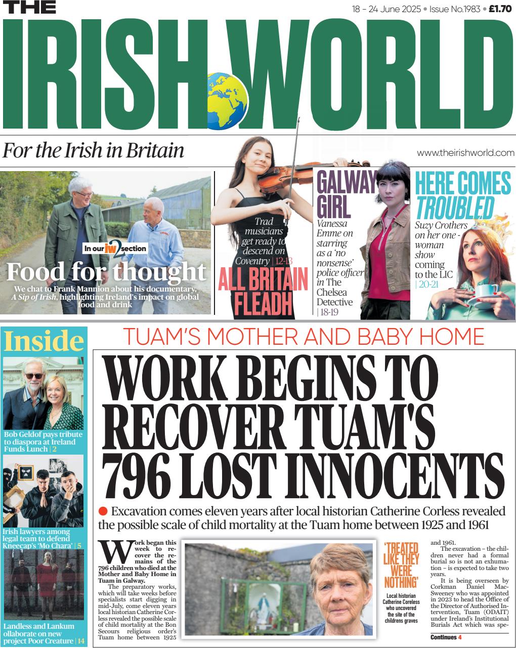 Irish World Preview Pages