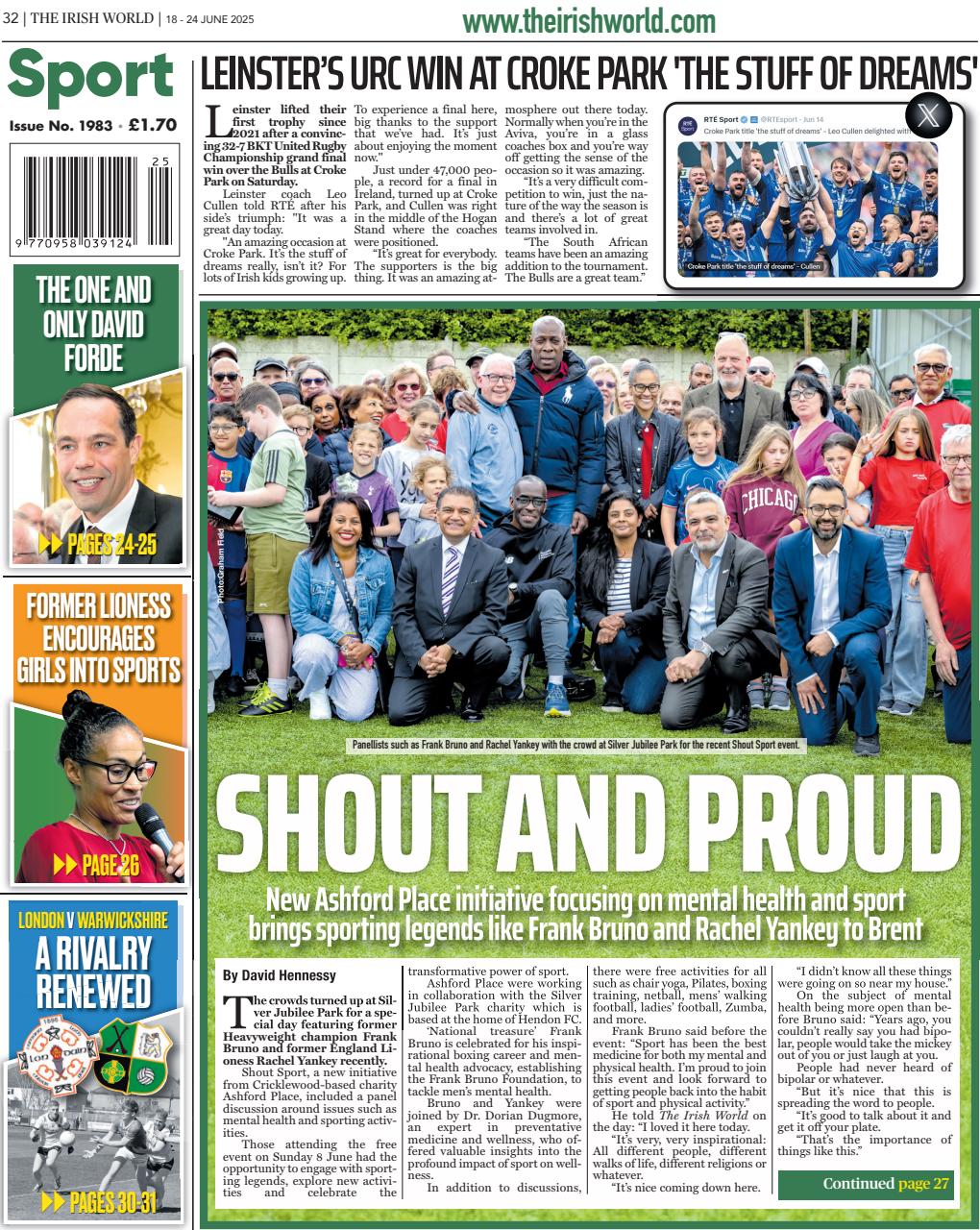 Irish World Preview Pages