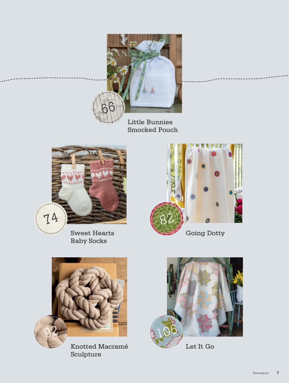 Homespun Preview Pages