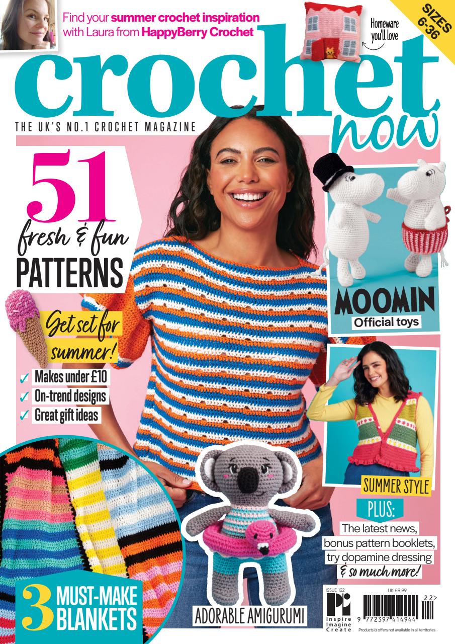 Crochet Now Magazine Preview Pages