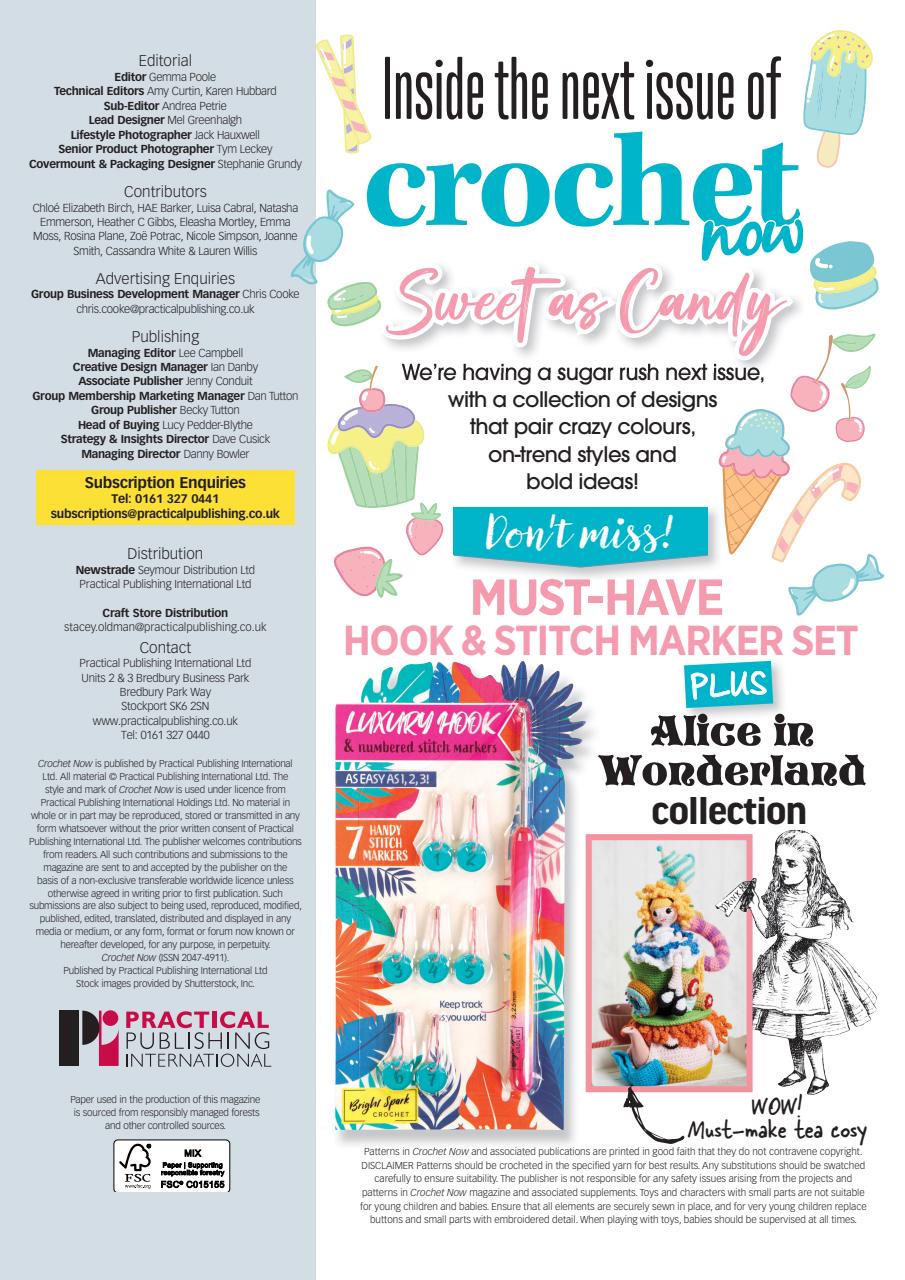 Crochet Now Magazine Preview Pages