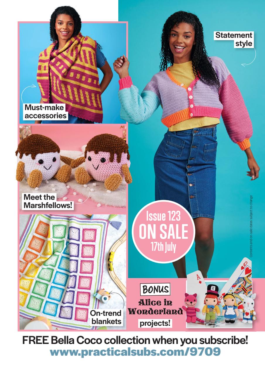 Crochet Now Magazine Preview Pages