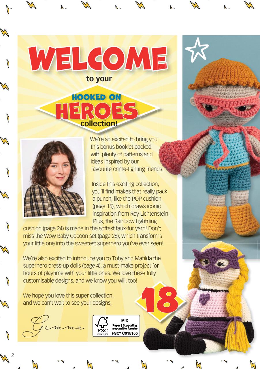 Crochet Now Magazine Preview Pages