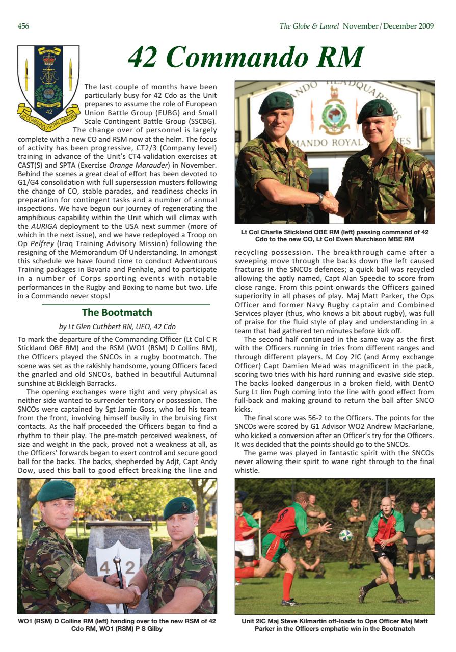 Globe & Laurel Preview Pages