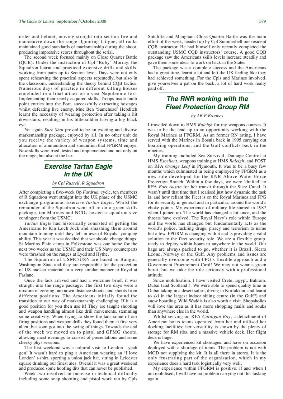 Globe & Laurel Preview Pages