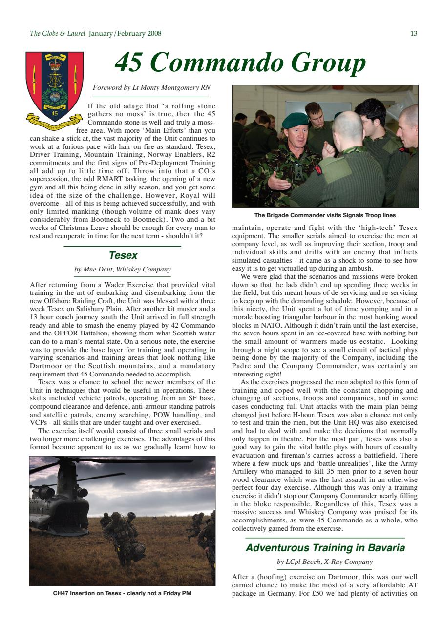 Globe & Laurel Preview Pages