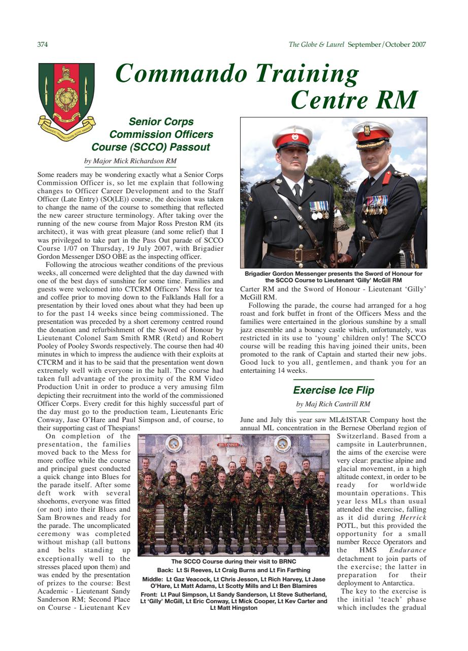 Globe & Laurel Preview Pages