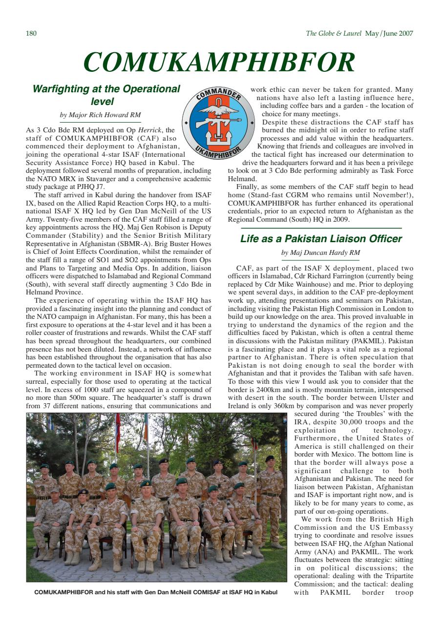 Globe & Laurel Preview Pages