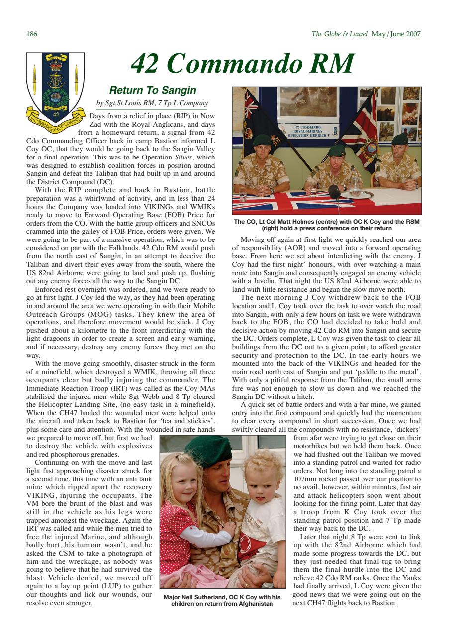 Globe & Laurel Preview Pages