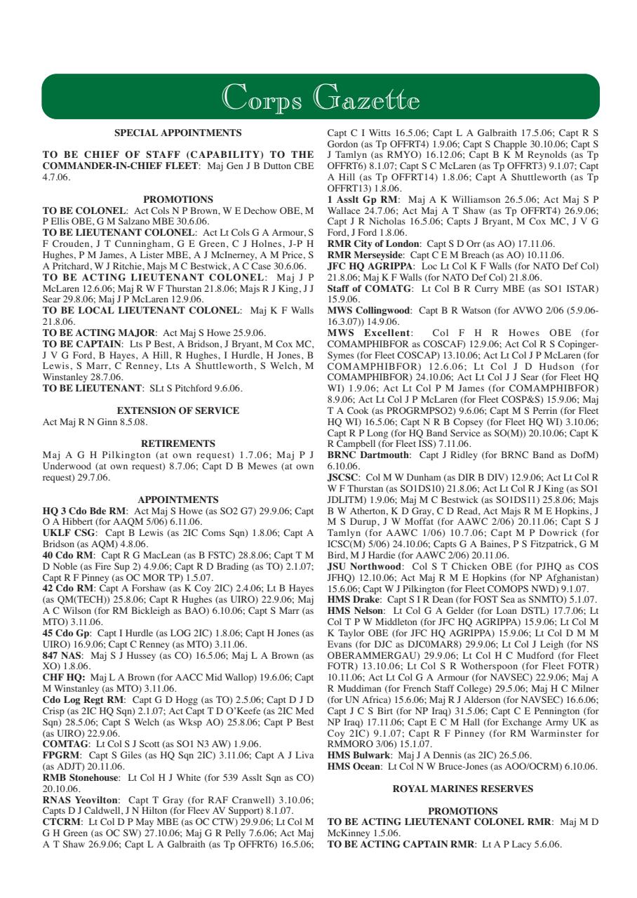 Globe & Laurel Preview Pages