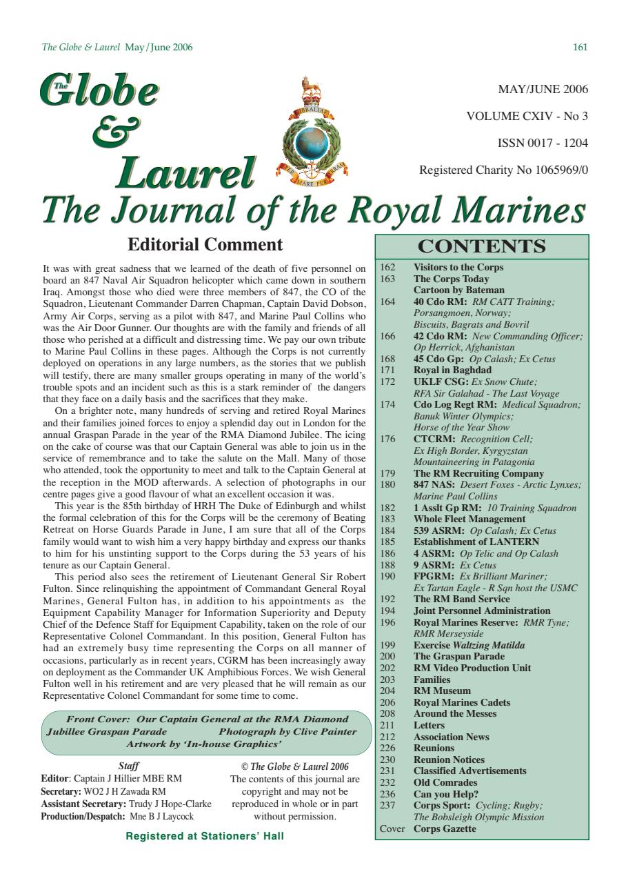 Globe & Laurel Preview Pages