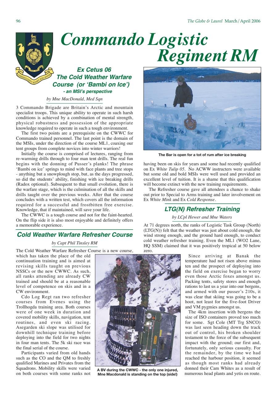 Globe & Laurel Preview Pages