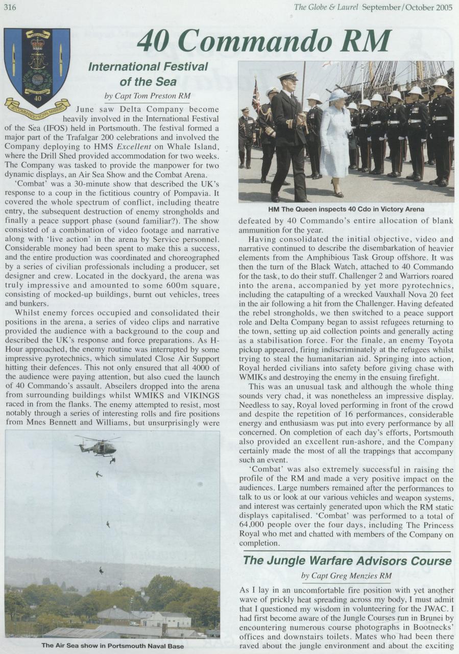 Globe & Laurel Preview Pages