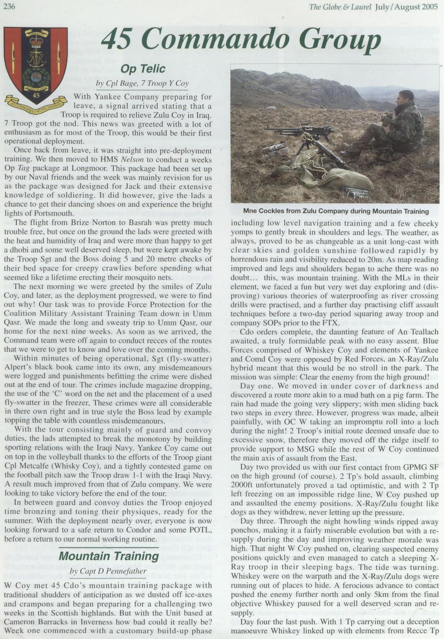 Globe & Laurel Preview Pages