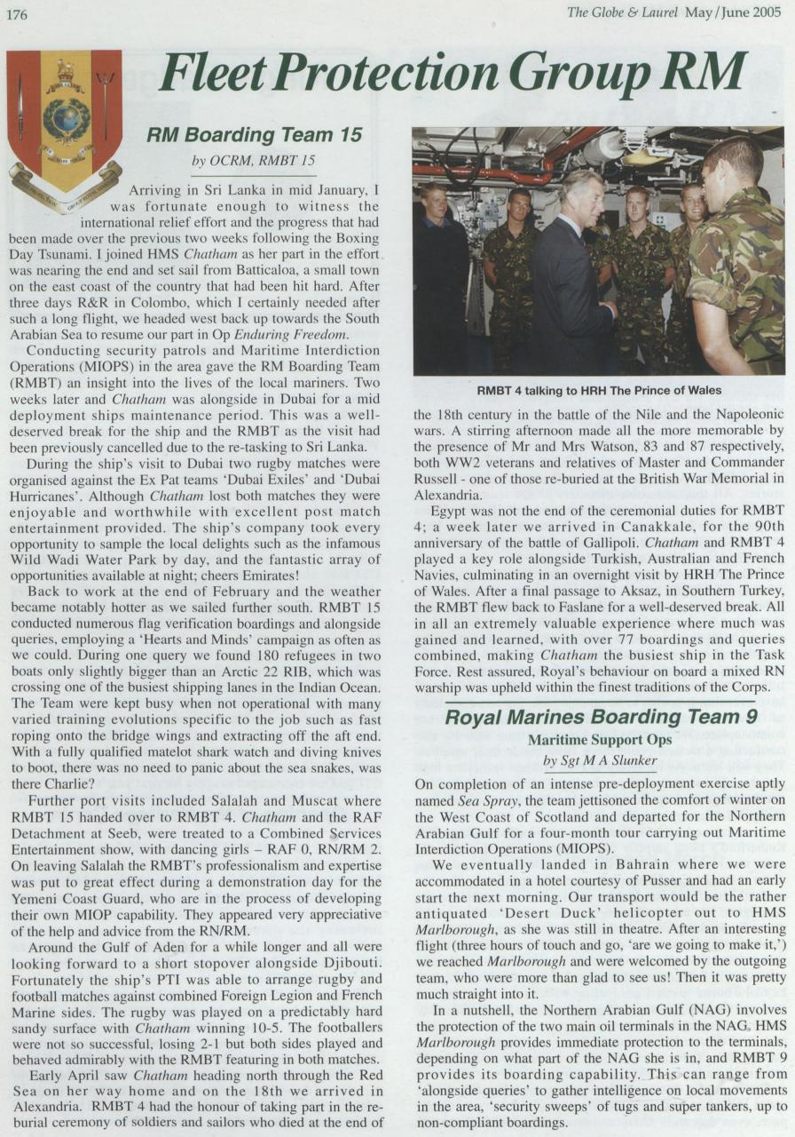 Globe & Laurel Preview Pages