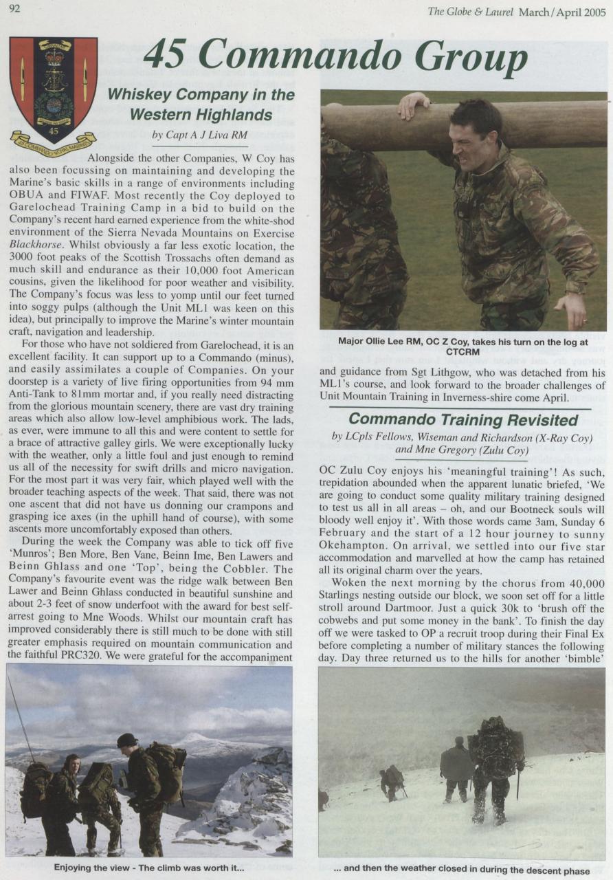 Globe & Laurel Preview Pages