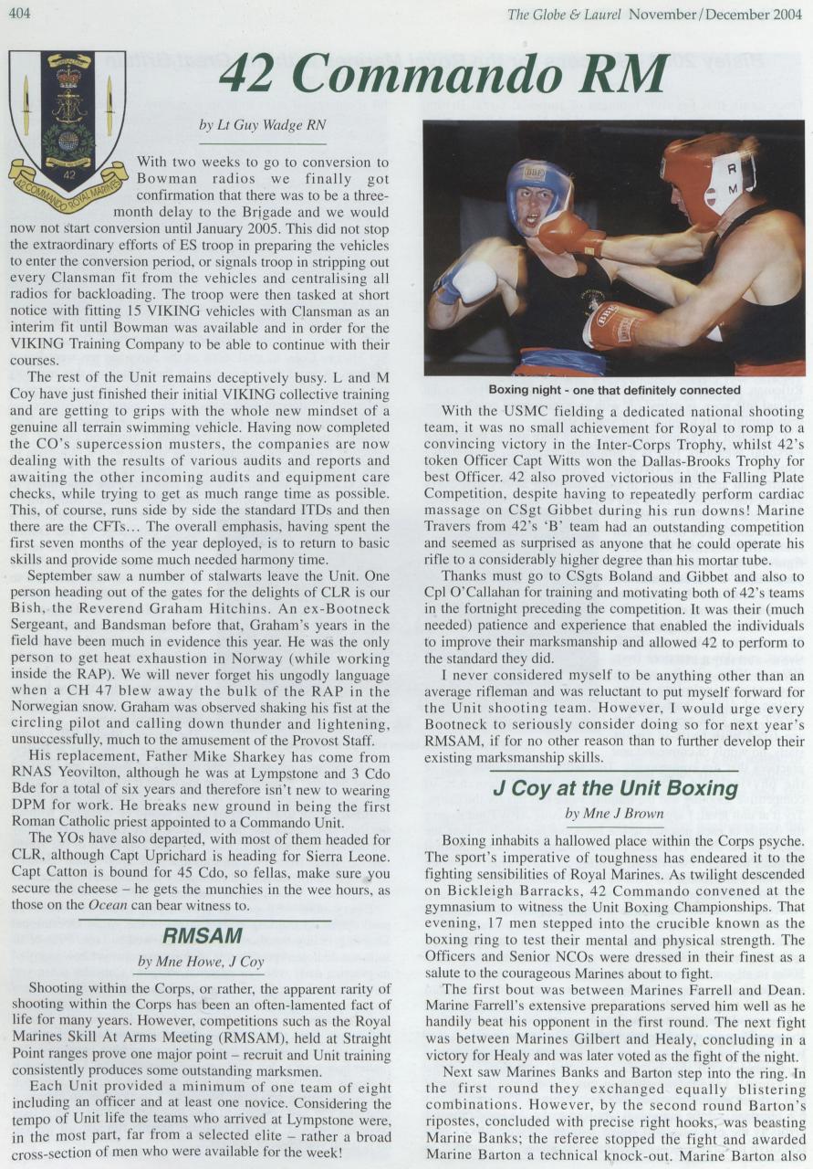 Globe & Laurel Preview Pages