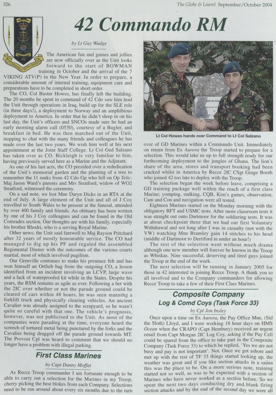 Globe & Laurel Preview Pages