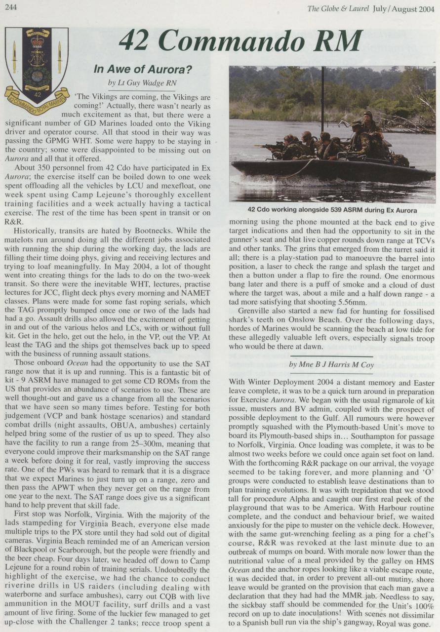 Globe & Laurel Preview Pages