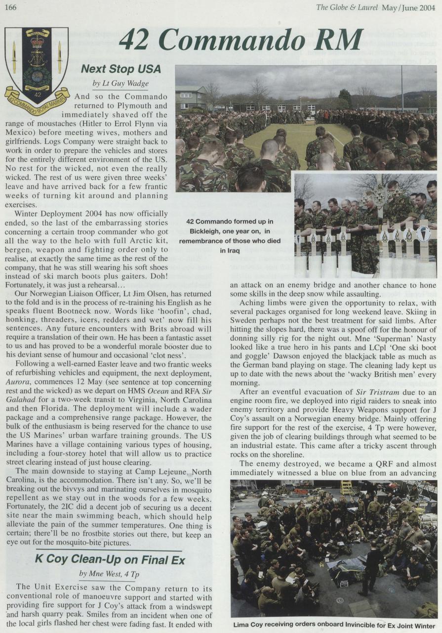 Globe & Laurel Preview Pages