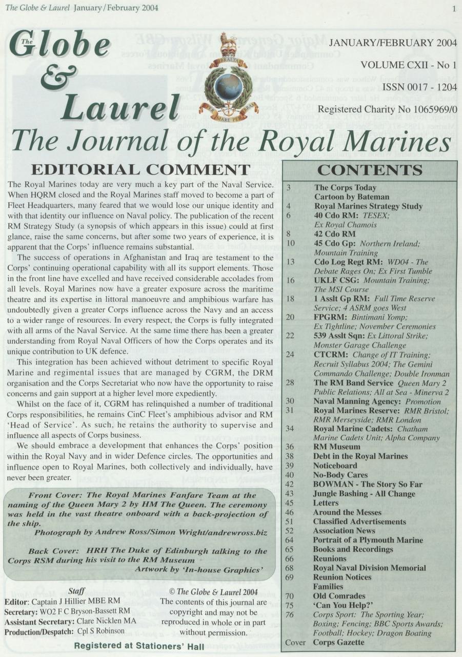 Globe & Laurel Preview Pages