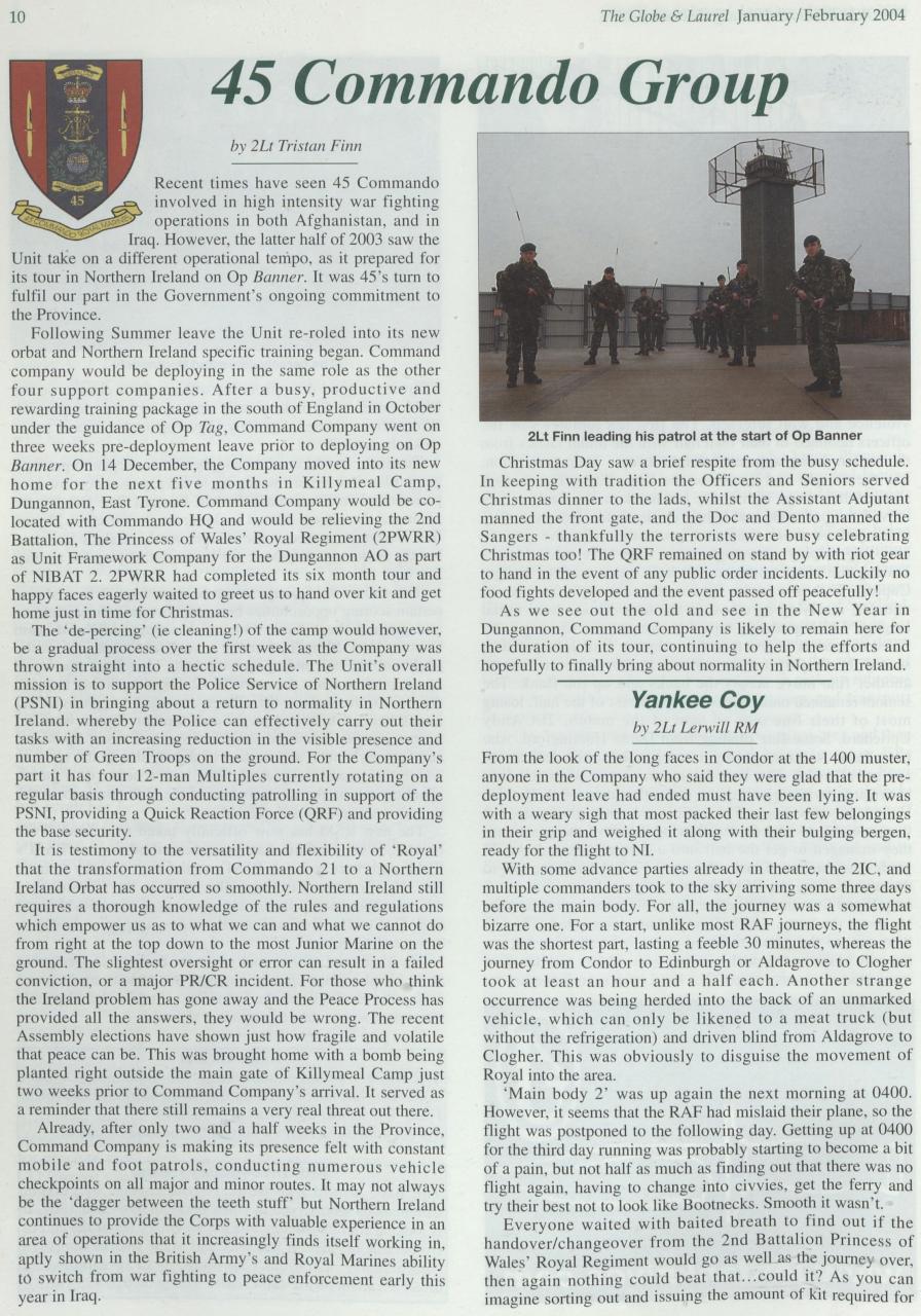 Globe & Laurel Preview Pages