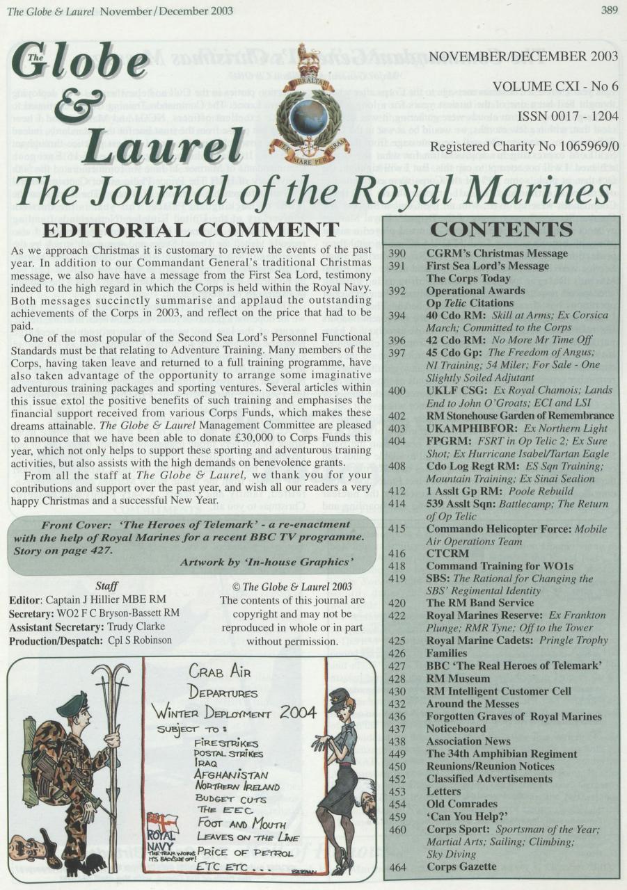 Globe & Laurel Preview Pages