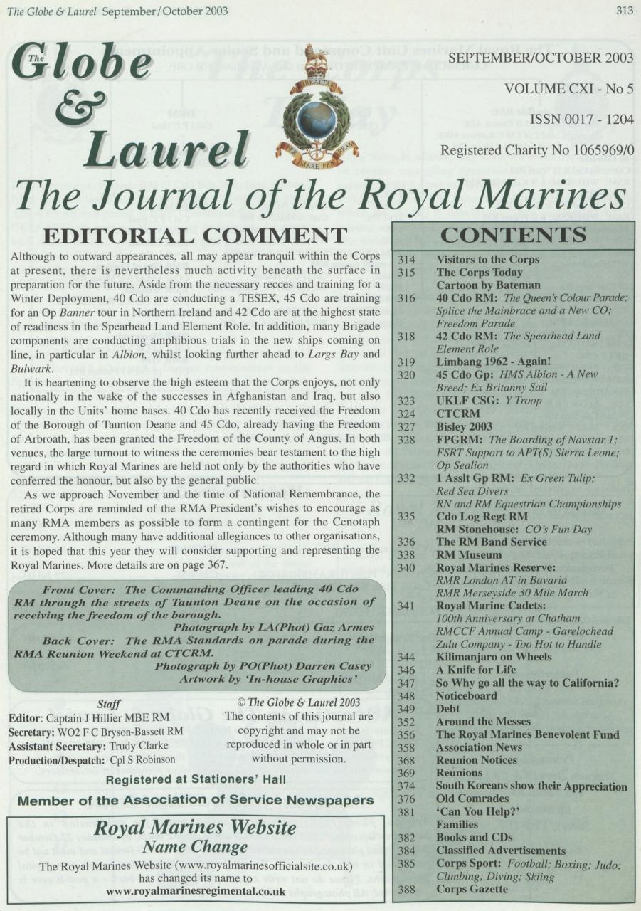 Globe & Laurel Preview Pages