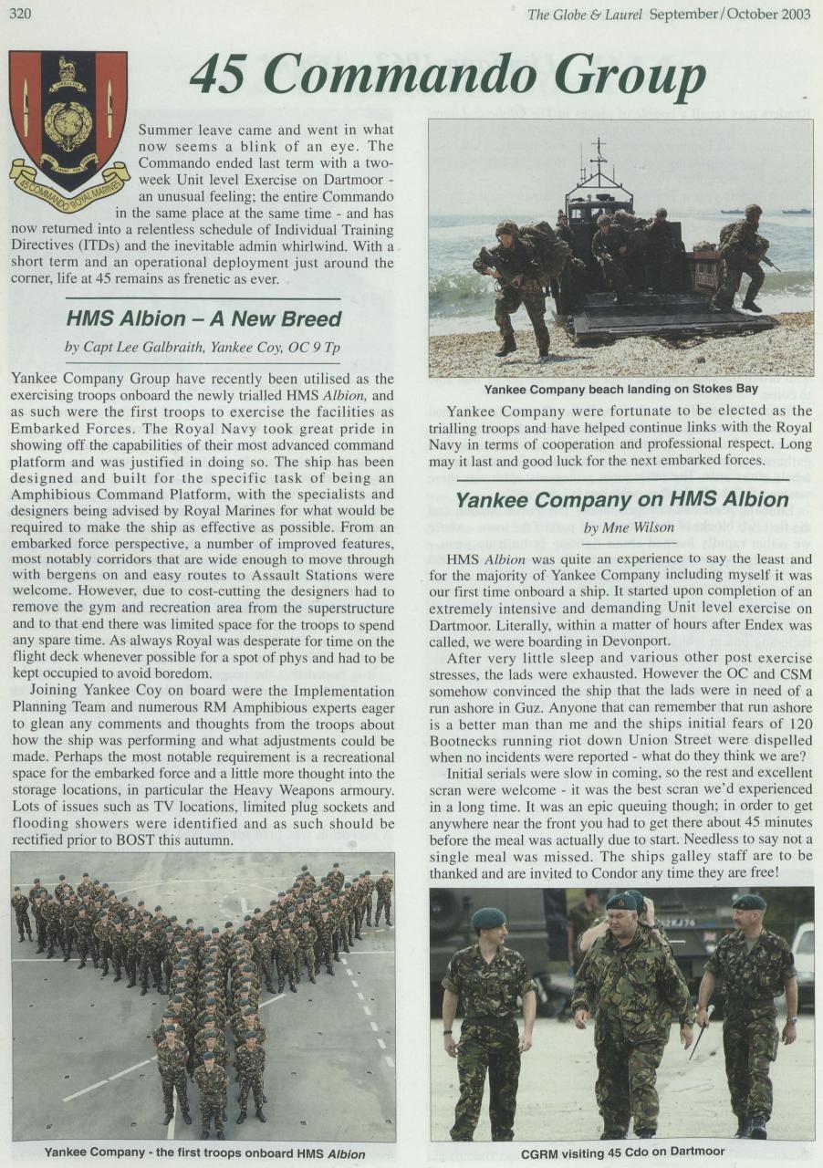 Globe & Laurel Preview Pages