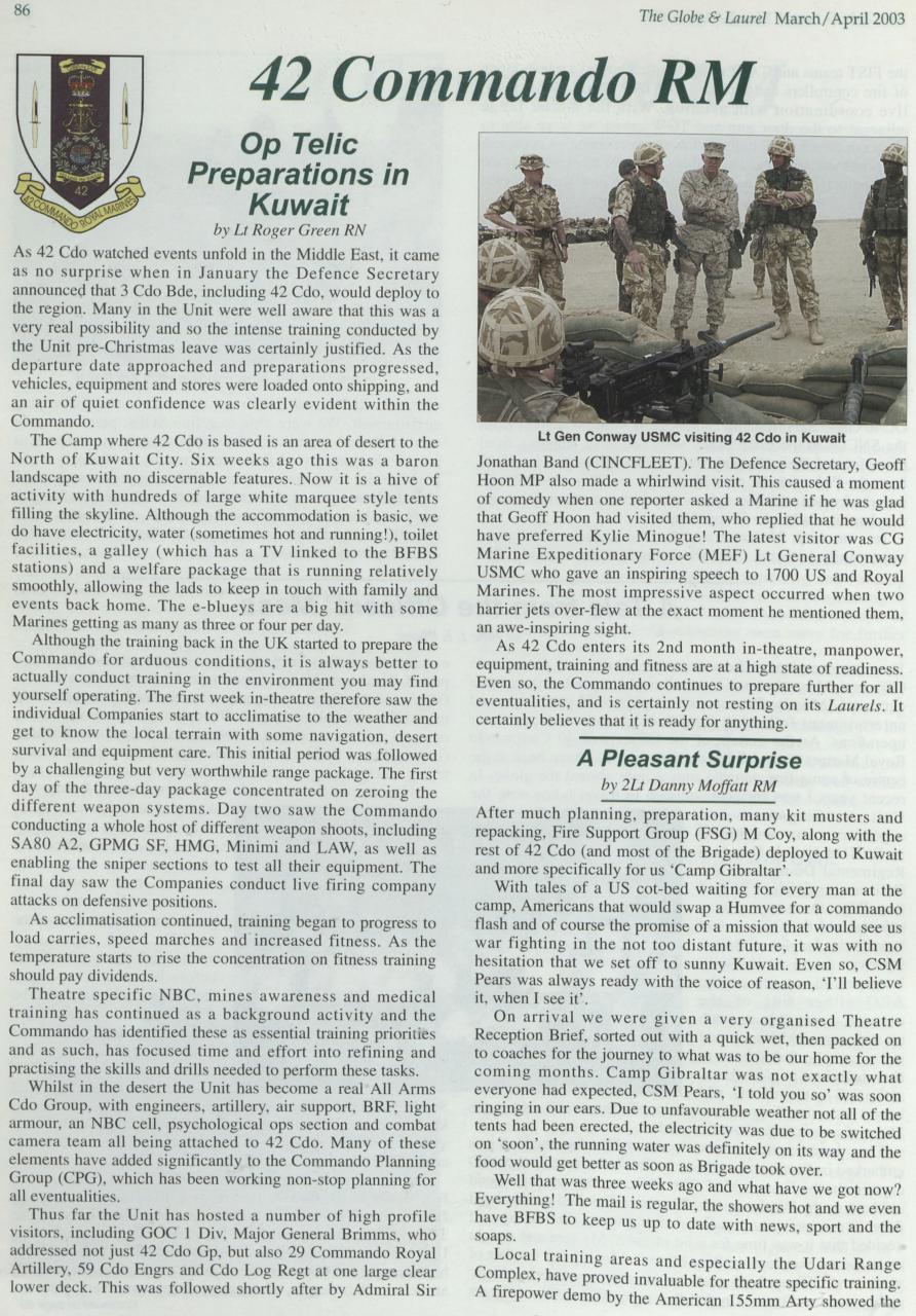 Globe & Laurel Preview Pages