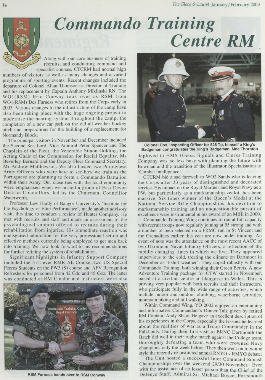 Globe & Laurel Preview Pages