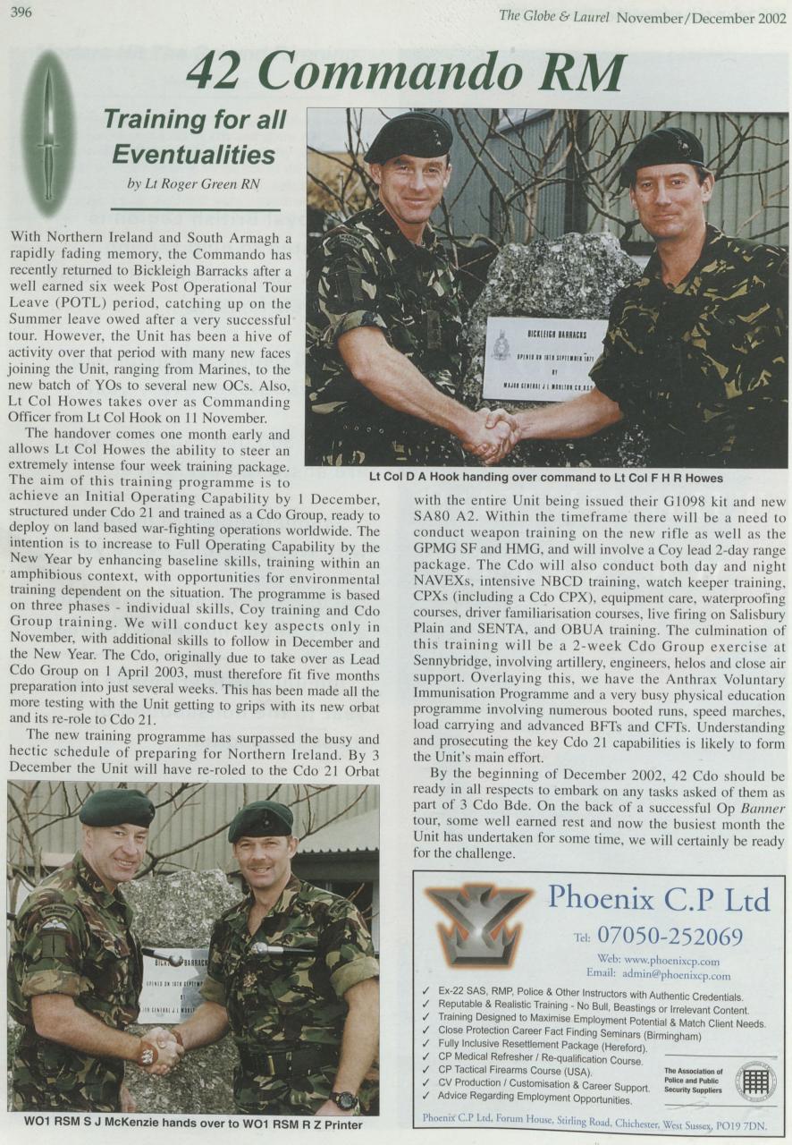 Globe & Laurel Preview Pages