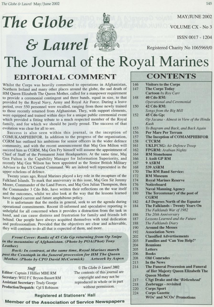 Globe & Laurel Preview Pages