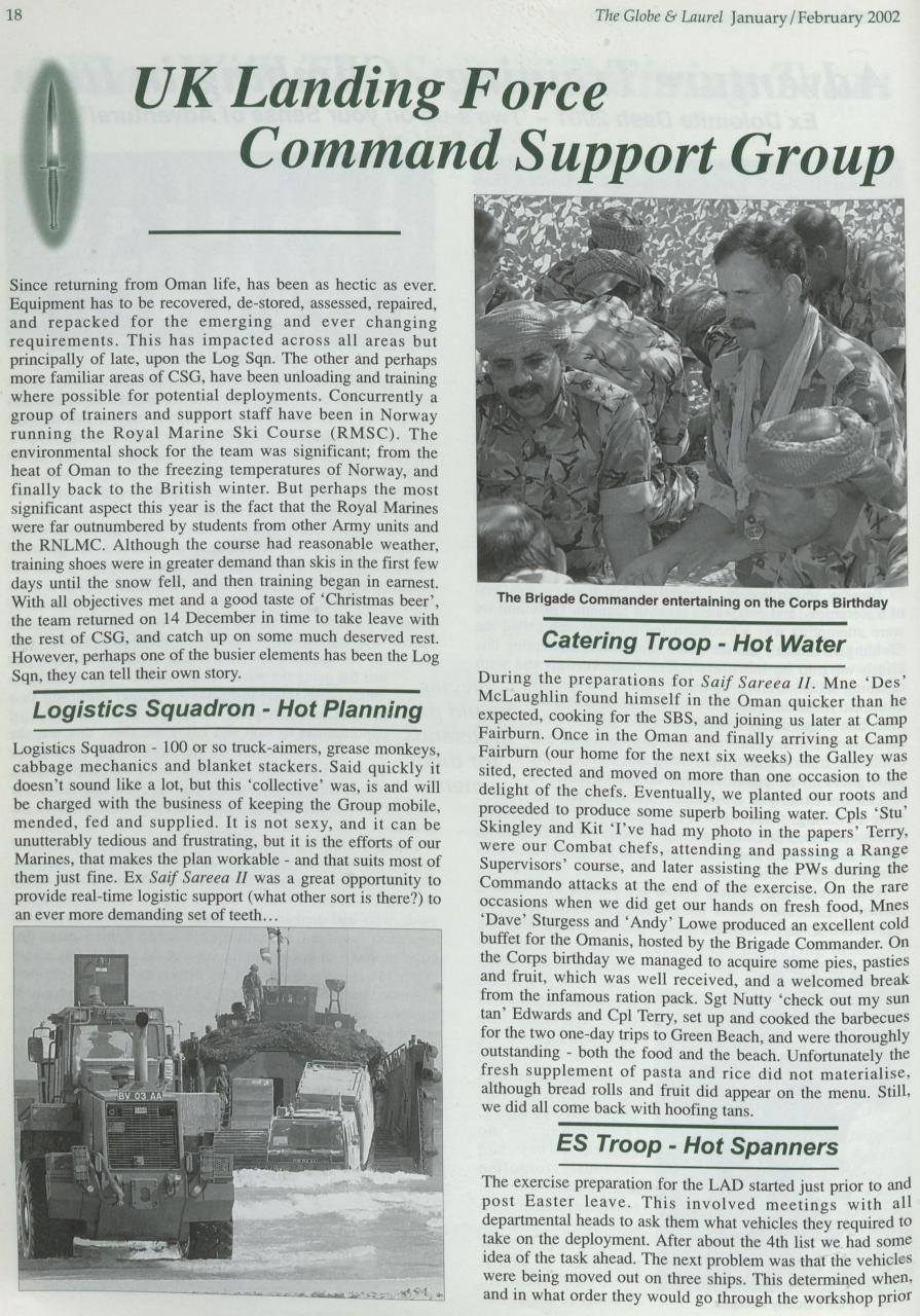 Globe & Laurel Preview Pages