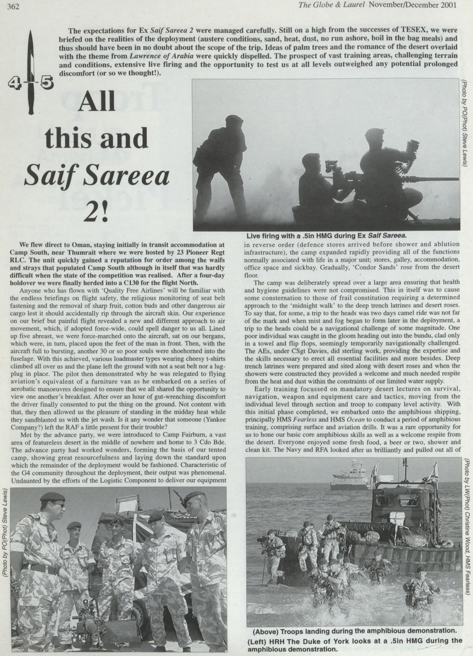 Globe & Laurel Preview Pages