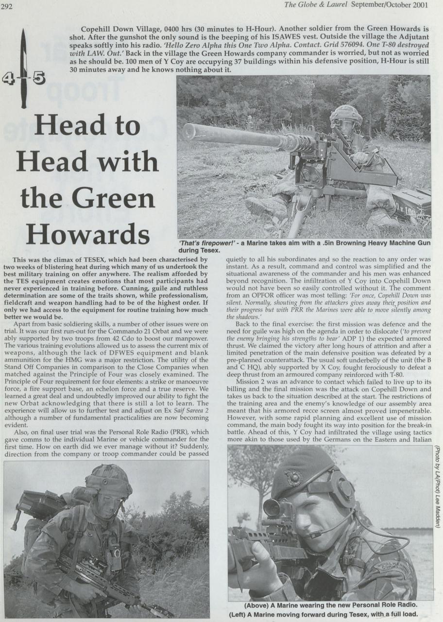 Globe & Laurel Preview Pages