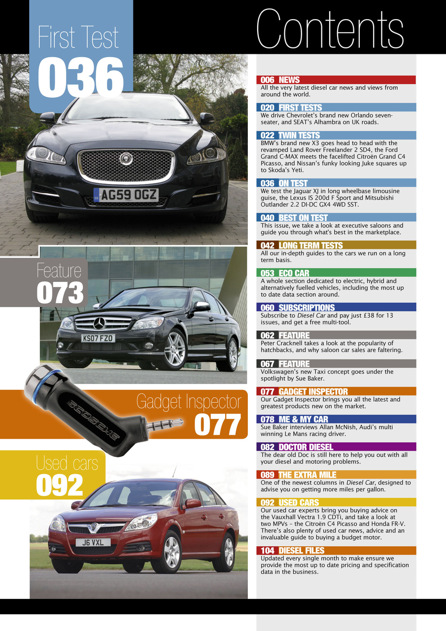 Diesel&EcoCar Magazine Preview Pages