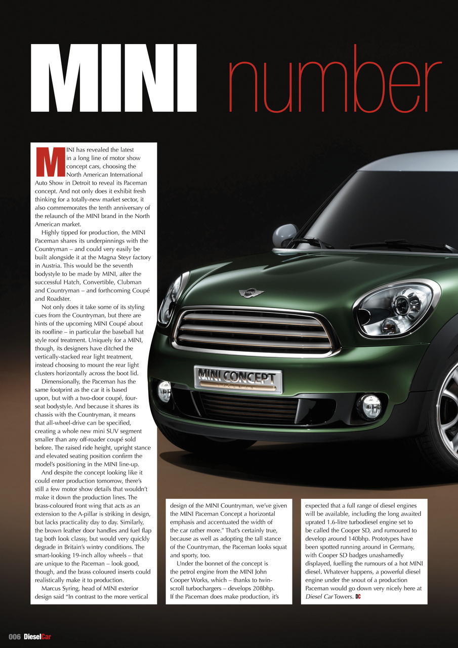 Diesel&EcoCar Magazine Preview Pages