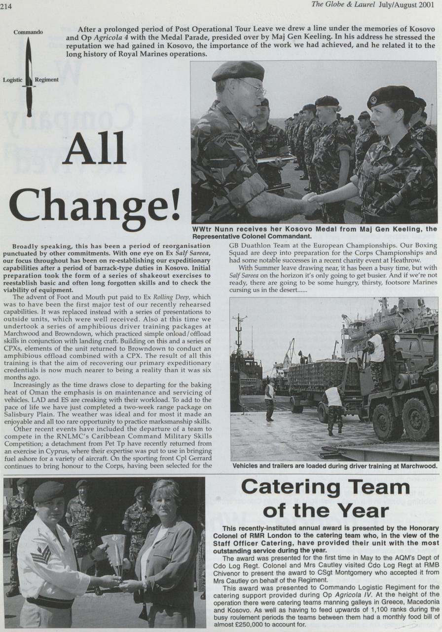 Globe & Laurel Preview Pages