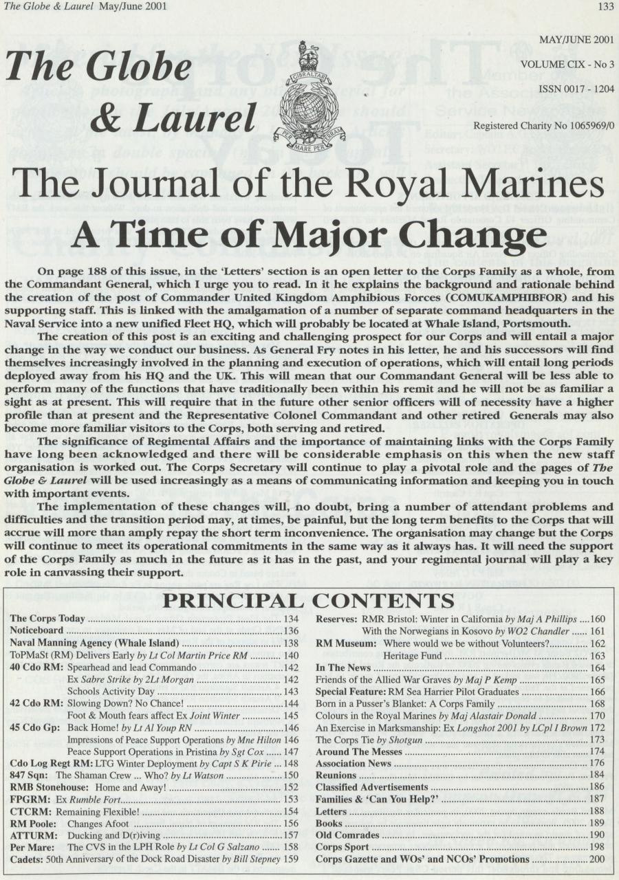 Globe & Laurel Preview Pages