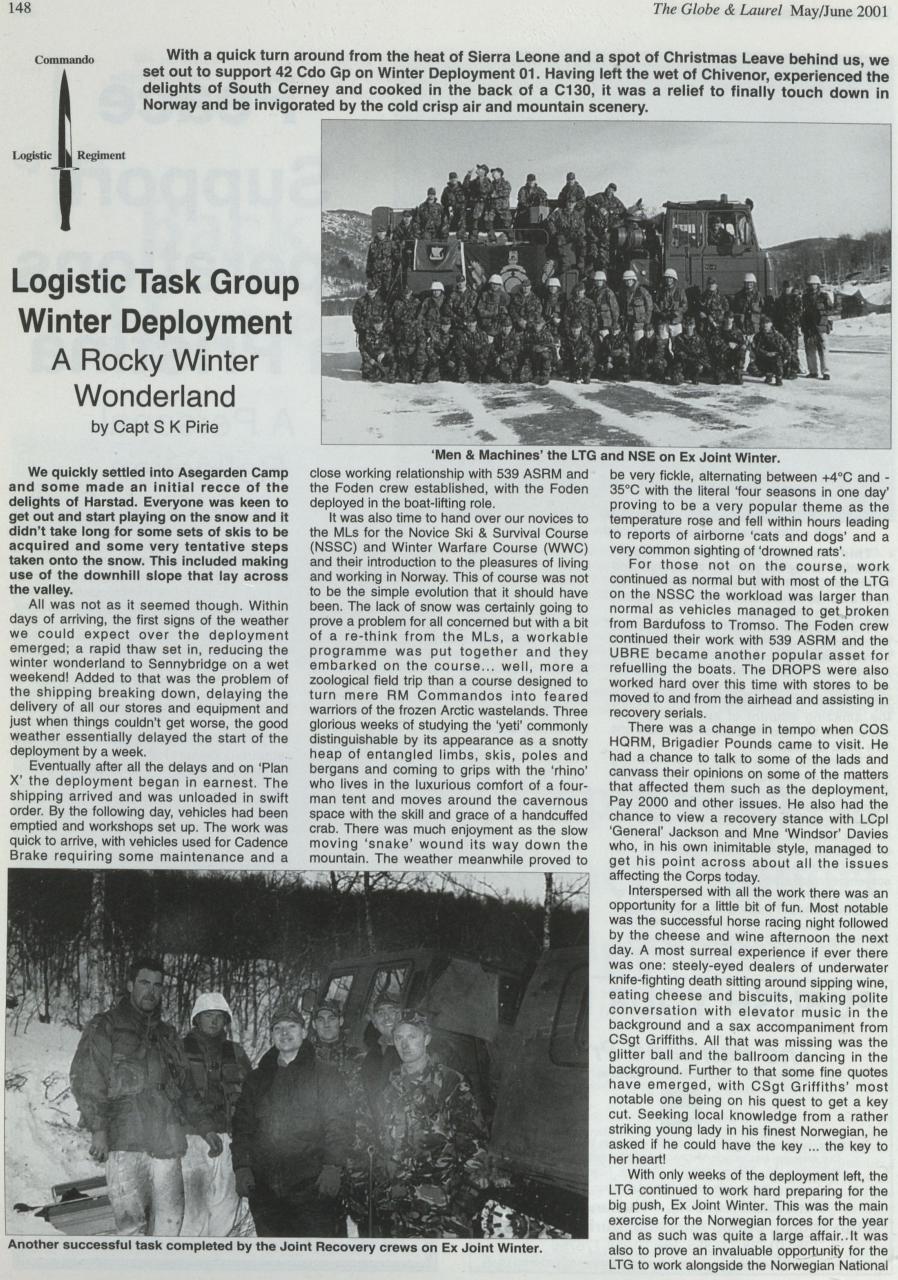 Globe & Laurel Preview Pages