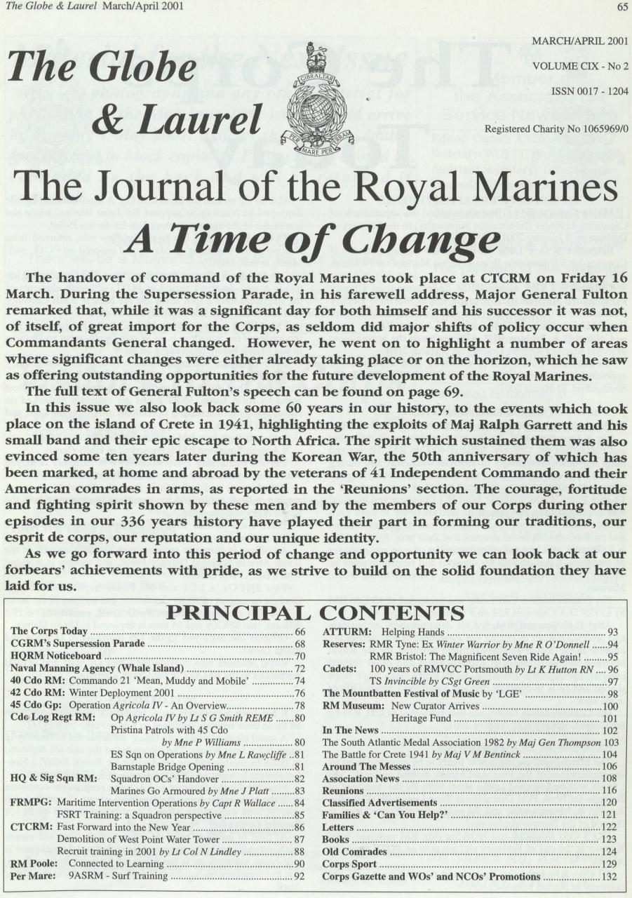 Globe & Laurel Preview Pages