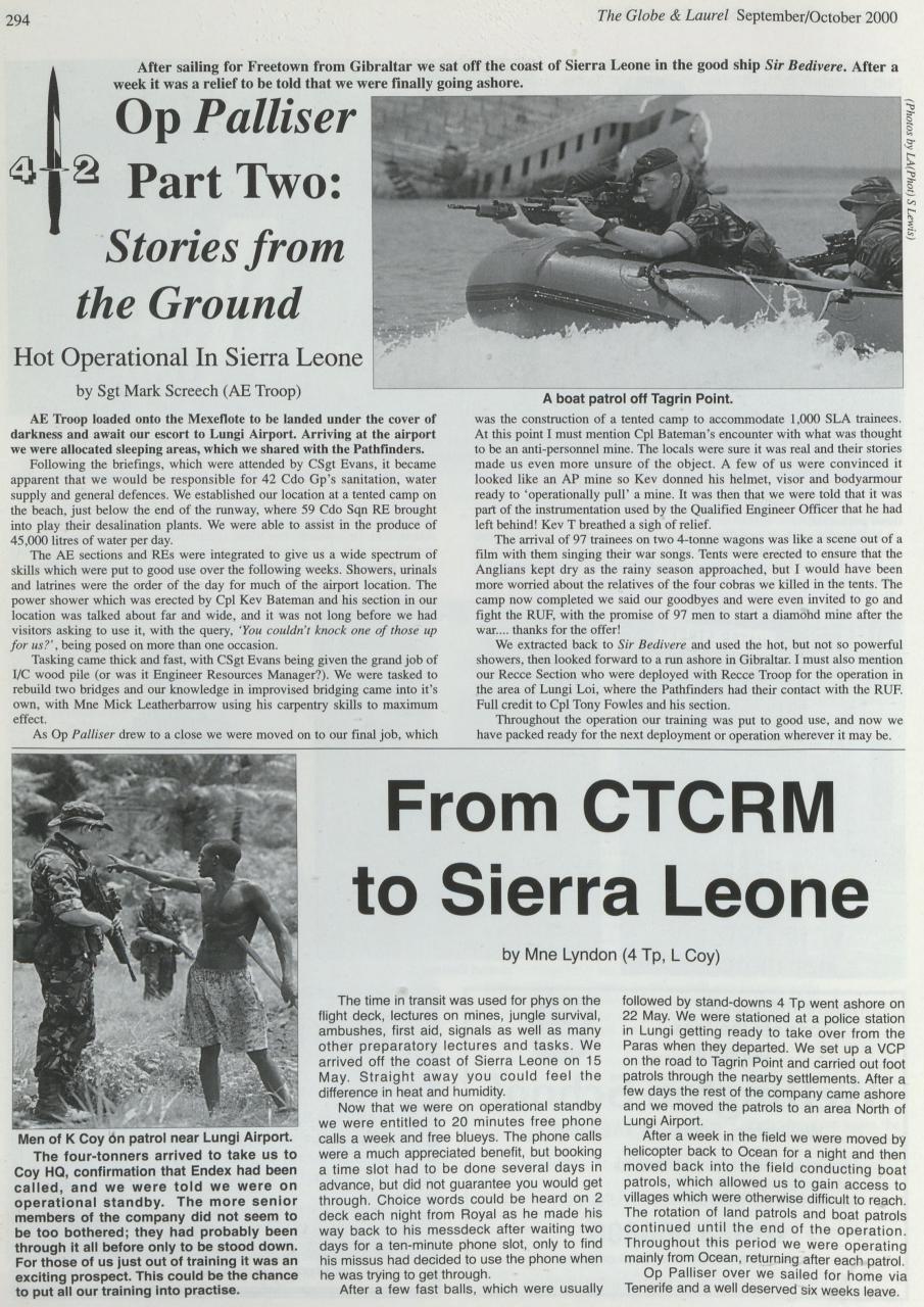 Globe & Laurel Preview Pages